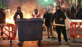Попытка устроить Майдан в Грузии пр