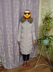 Женский лёгкий и тёплый пуховик