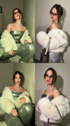 Шубка белая