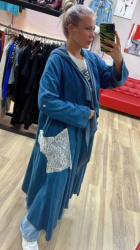 Джинсовый кардиган