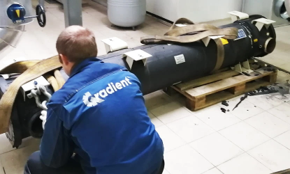 Замена теплообменника чиллер СК Градиент